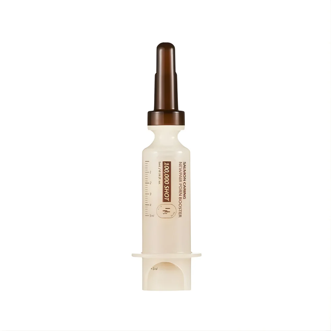 Salmon Caring Centella New Pair PDRN Booster 100,000 Shot Essence - 1 Set