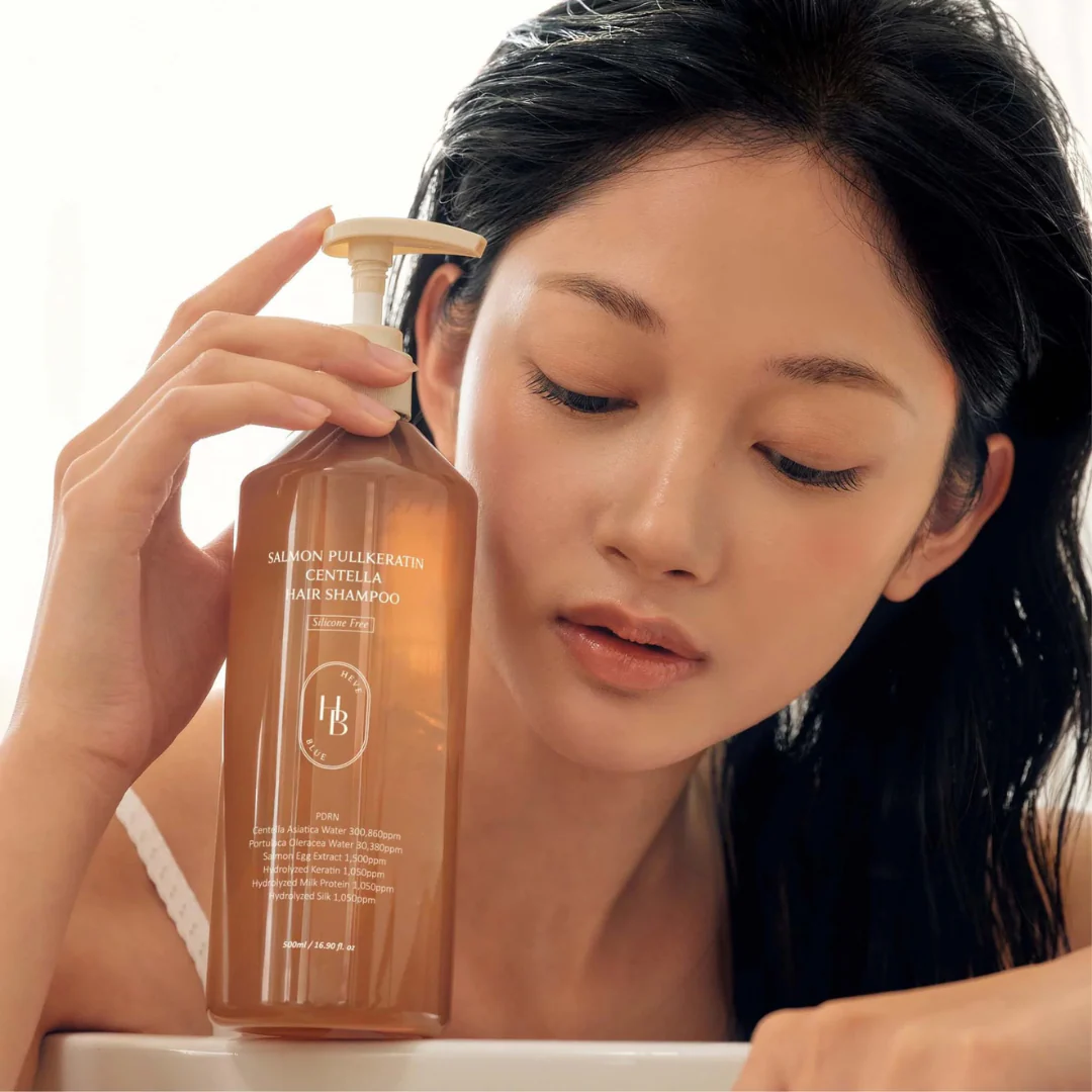 Salmon PullKeratin Sentella Hair Shampoo - 500 ml - Image 4