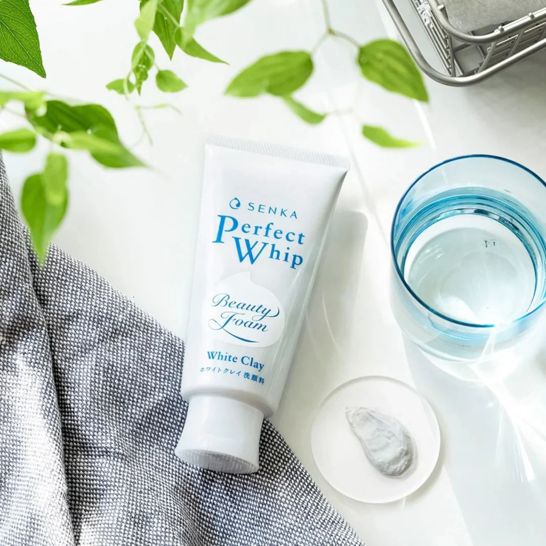 Senka Perfect Whip White Clay Beauty Face Foam - 100 g - Image 2
