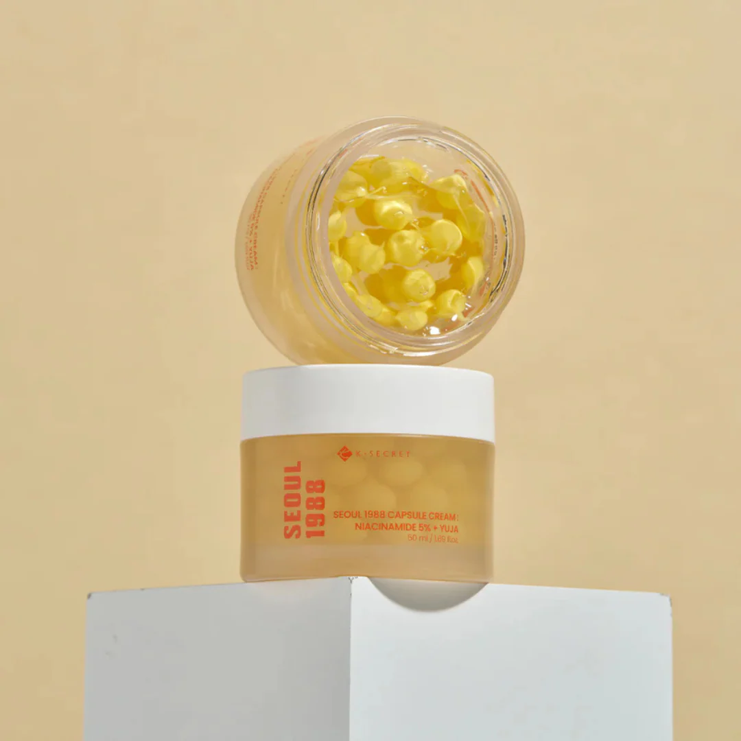 SEOUL 1988 Capsule Cream : Niacinamide 5% + Yuja - 50 ml - Image 4