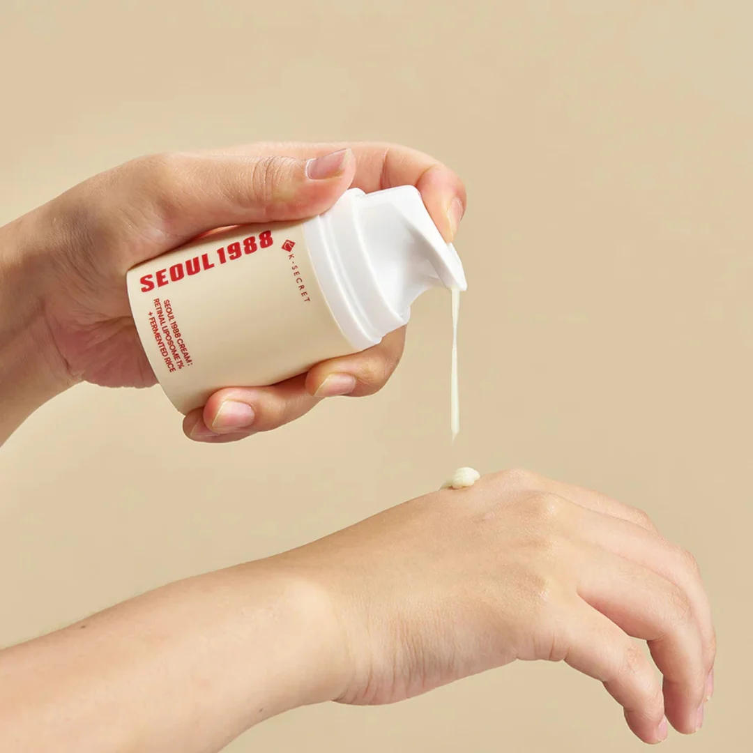 SEOUL 1988 Cream : Retinal Liposome 1% + Fermented Rice - 50 ml - Image 4