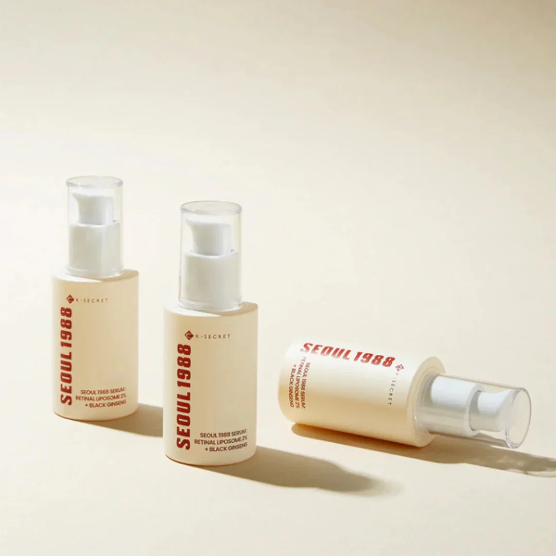 SEOUL 1988 Serum : Retinal Liposome 2% + Black Ginseng - 30 ml - Image 4