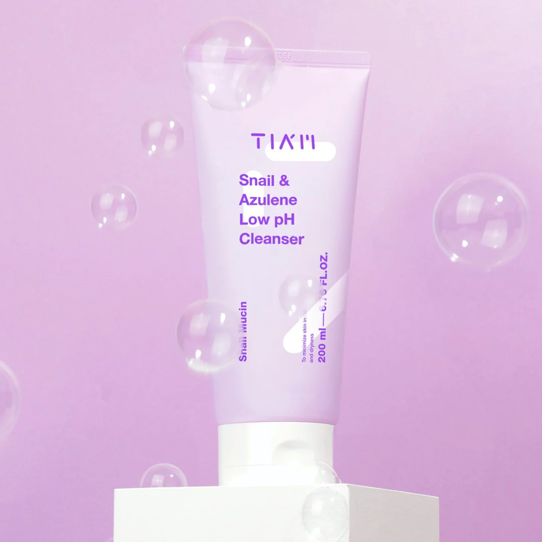 Snail & Azulene Low pH Cleanser - 200 ml - Image 3