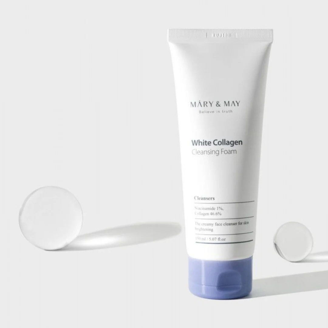 White Collagen Cleansing Foam - 150ml - Image 3