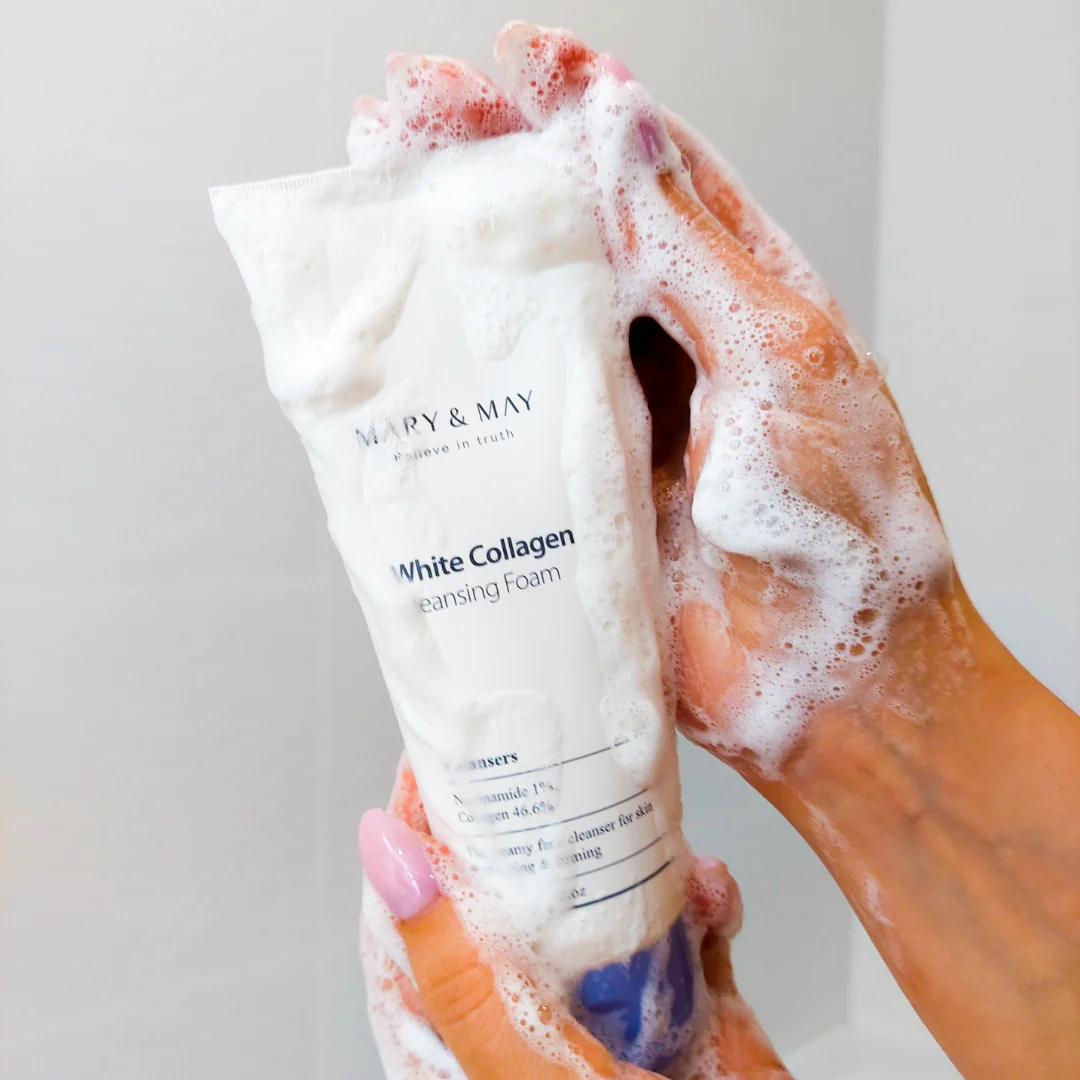 White Collagen Cleansing Foam - 150ml - Image 4