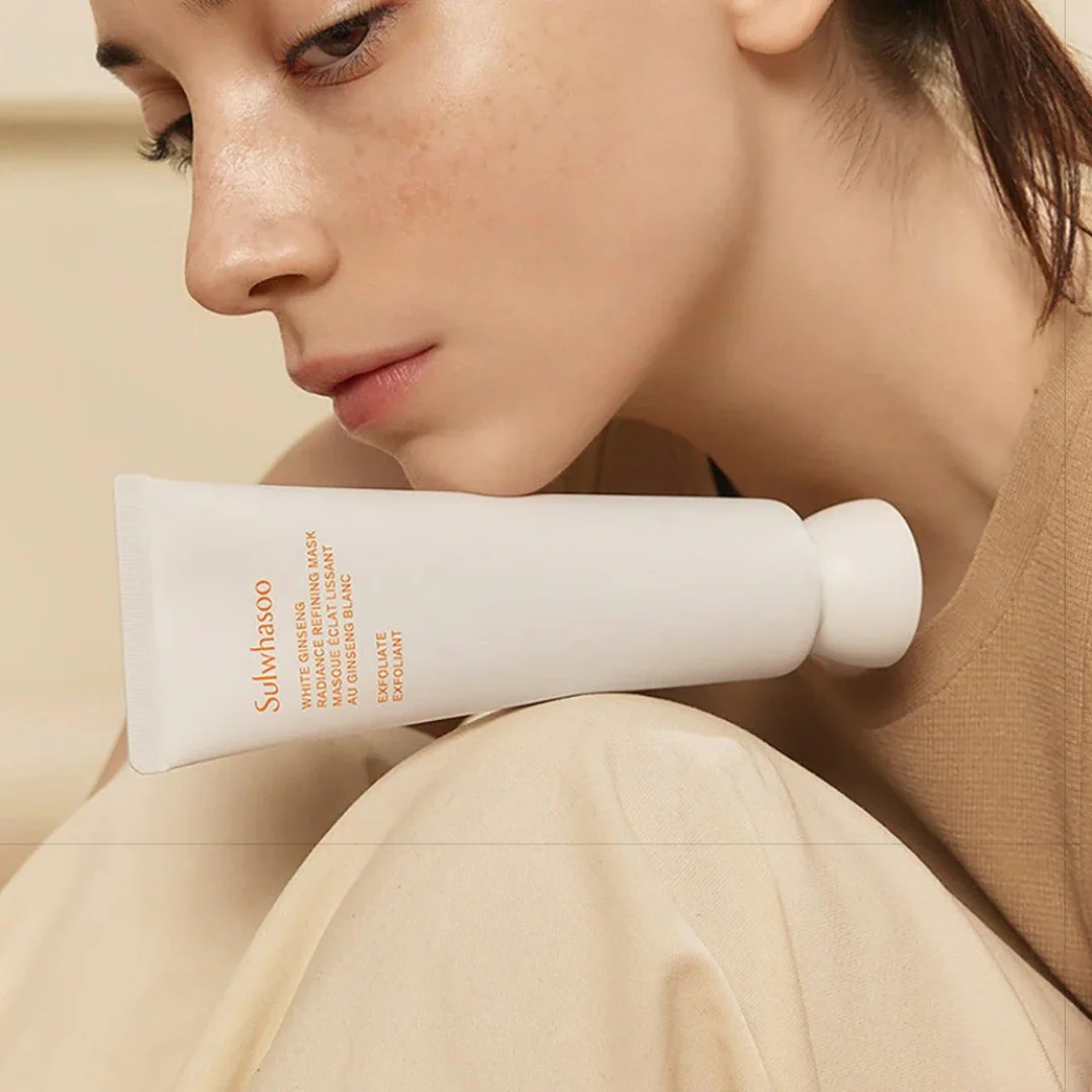 White Ginseng Radiance Refining Mask - 120 ml - Image 4