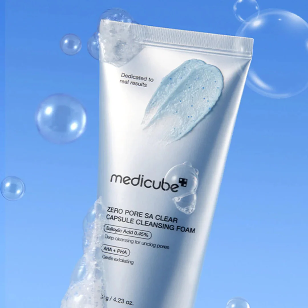 Zero Pore SA Clear Capsule Cleansing Foam -120 g - Image 2